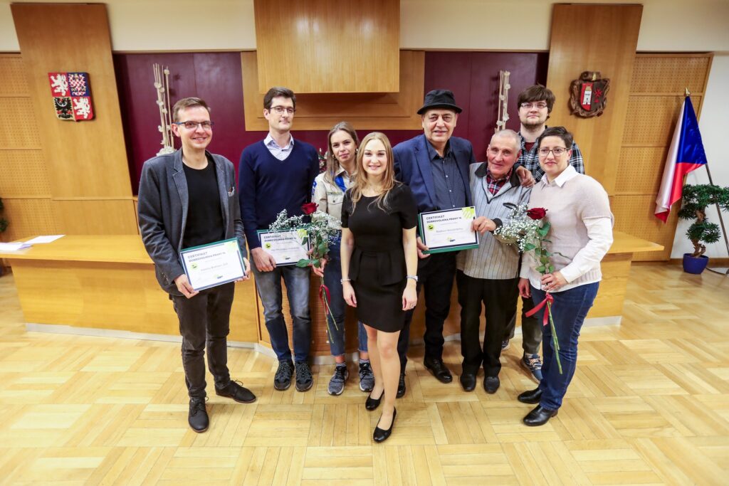 Slavnostní předávání Certifikátu Dobrovolníka Prahy 14
